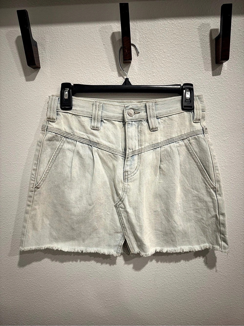 We the free jean Mini Skirt